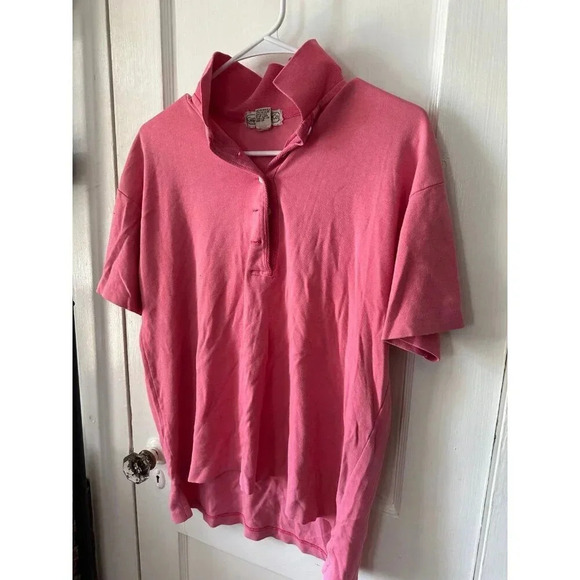 GAP Clothing Co Women’s size Medium pink Polo Shirt - Picture 2 of 6